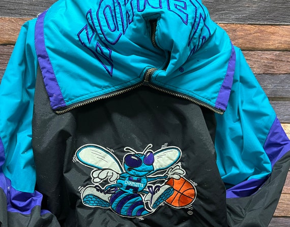 Vintage 1990s Charlotte Hornets Lee Sports 90s NB… - image 7