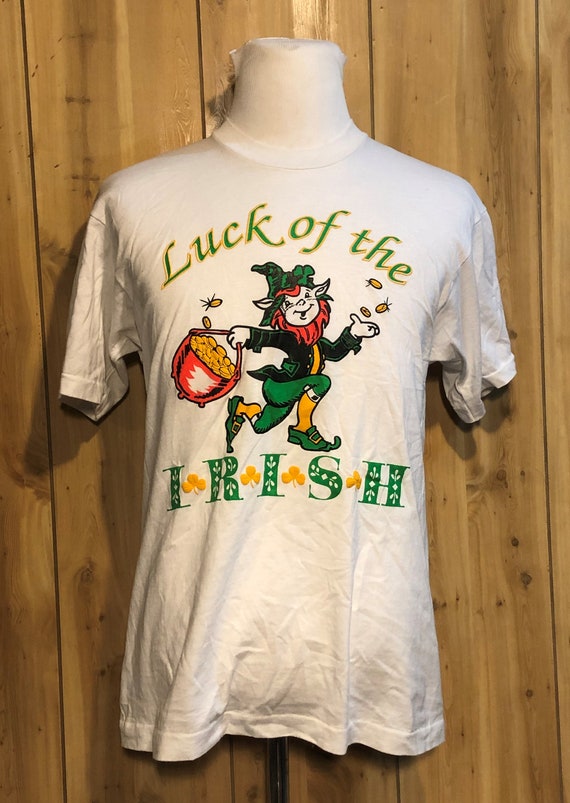 Vintage 90s Luck of the Irish 1990s tee tshirt - S