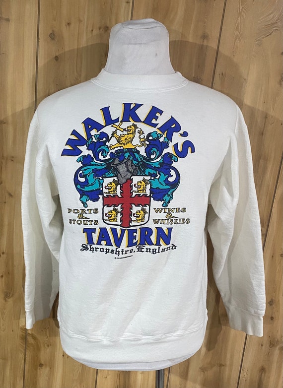 Vintage Walkers Tavern England 1980s Crewneck Swea