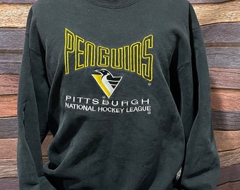 BeantownFinds Starter Pittsburgh Penguins Blank Jersey Sweater Vintage 90s NHL Hockey Sewn XL