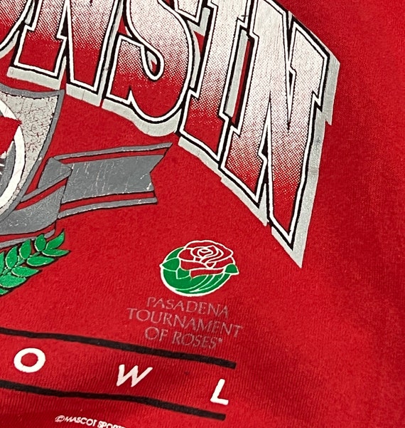 Vintage 90s University of Wisconsin Rose Bowl 199… - image 3