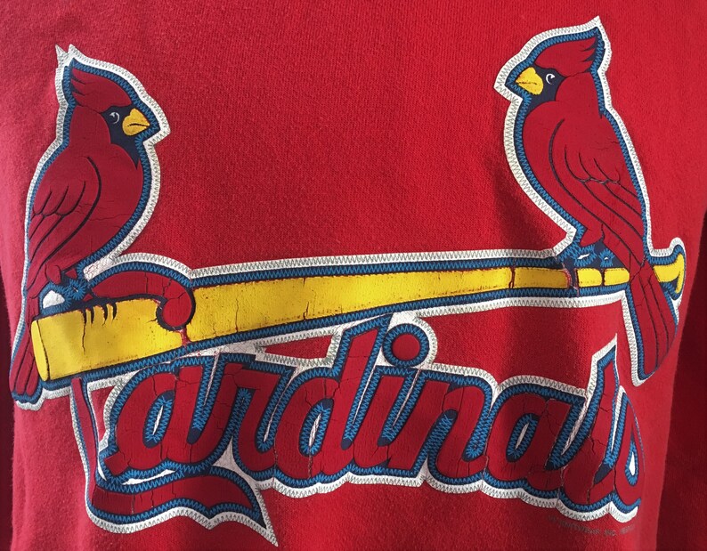 Vintage St Louis Cardinals 1990s MLB Baseball Sweatshirt 90s Etsy
