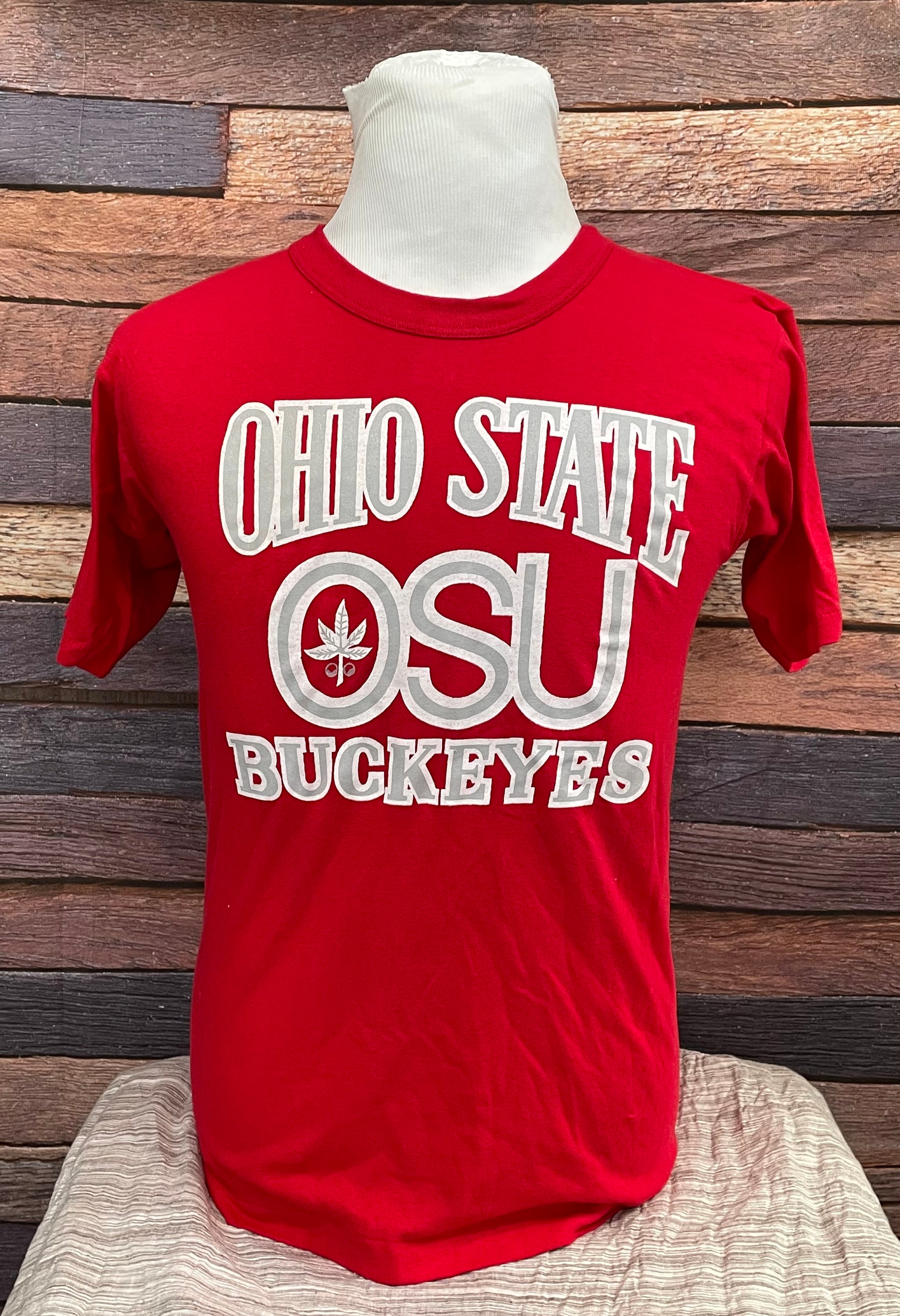 Vintage Ohio State Buckeyes NCAA Red 