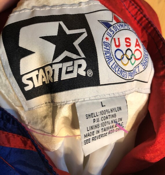 Vintage 1980s USA Olympics Sports 80s lightweight… - image 7