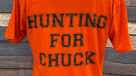 Vintage Hunting for Chuck Orange Jerzees 1980s Bu… - image 4