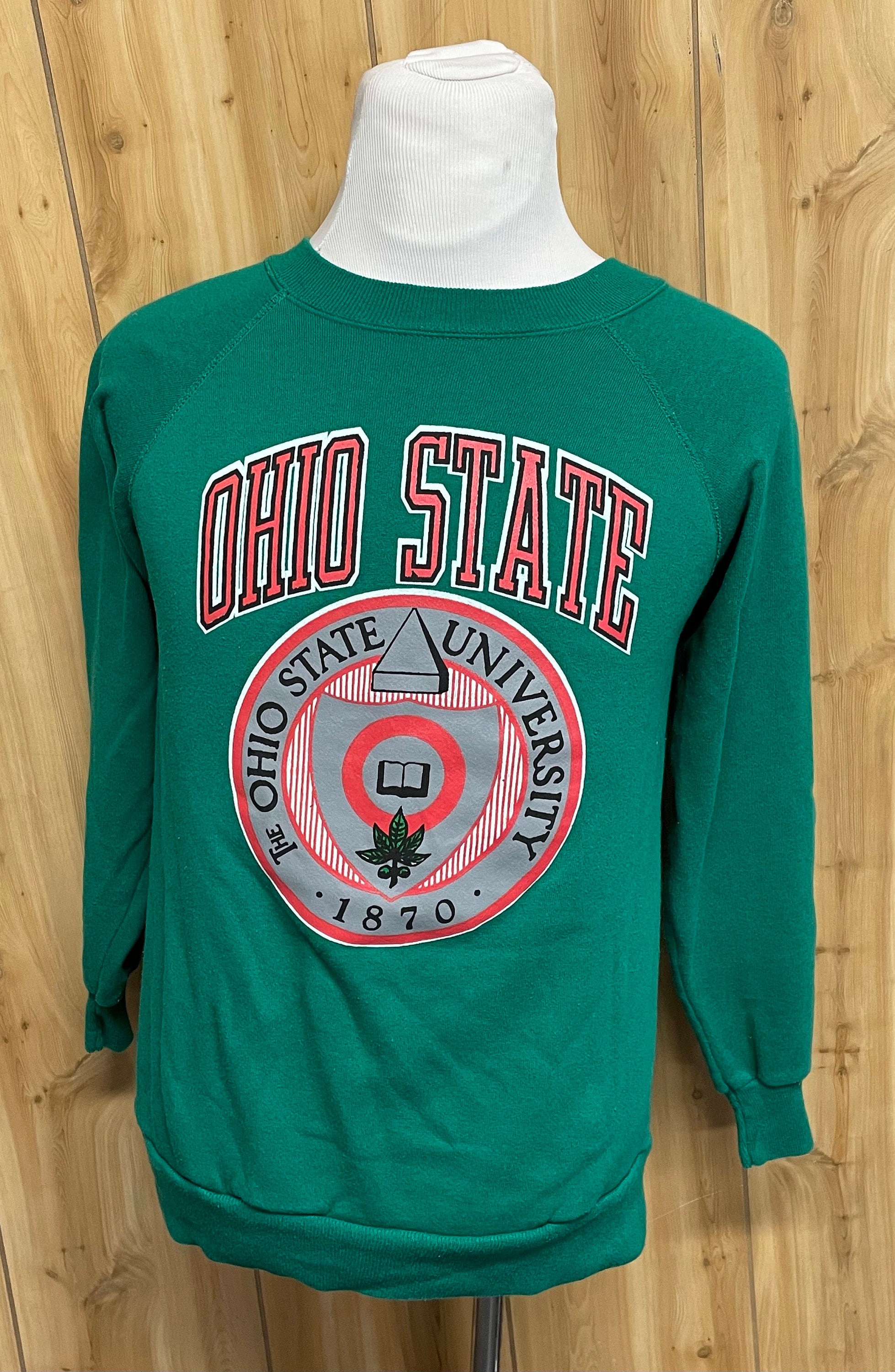 NCAA Ohio State Buckeyes Off-Shoulder Top Sweatshirt NCAA Ohio State Buckeyes Off-Shoulder Top Sweatshirt