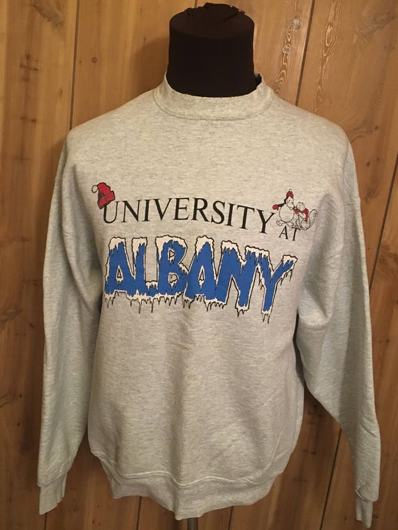 ualbany crew neck sweatshirt