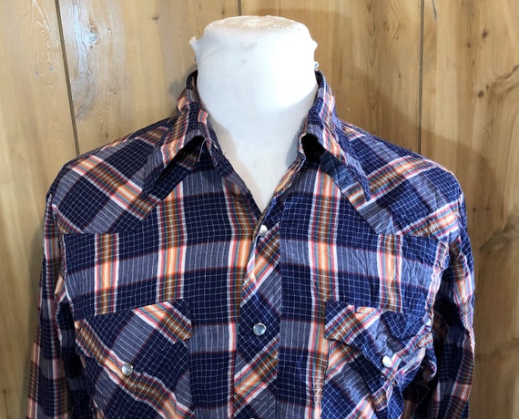Western Plaid Longsleeve Cowboy Pearl 