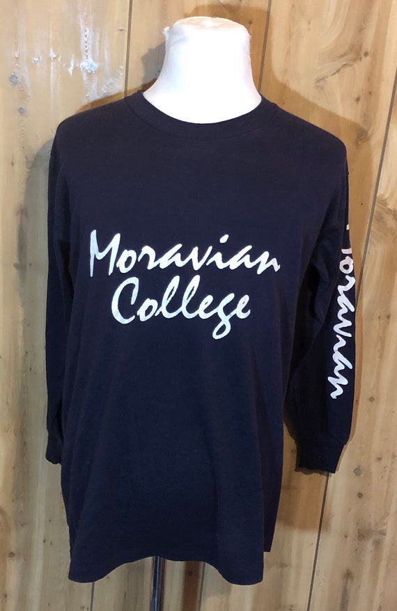 Vintage Moravian College Pennsylvania 1980s NCAA C