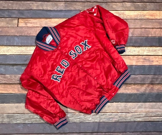 Vintage Boston Red Sox 1990s MLB Baseball Bomber … - image 1