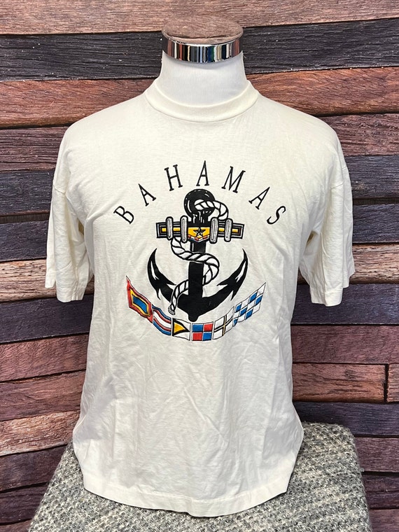 Vintage 1980s Bahamas Beach Summer Boat Tropical 8