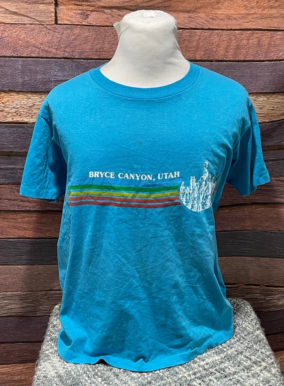 Bryce Canyon Utah Vintage 1980s Vacation Tshirt / 