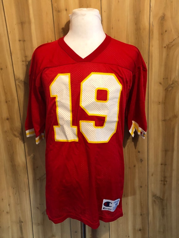 WILSON FOOTBALL JERSEY, KANSAS CITY CHIEFS #19 JOE MONTANA,, 52% OFF