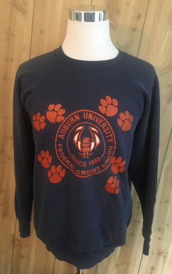 Vintage Auburn University Tigers Credit Union 1980