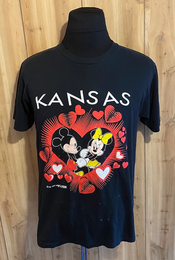 Vintage 1980s Mickey Mouse and Minnie Mouse Kansas