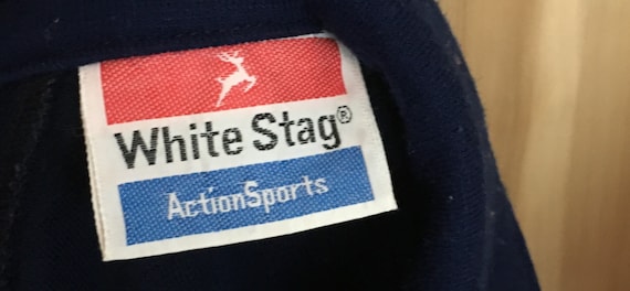 Vintage 80s White Stag Action Sports Blue 1980s J… - image 5