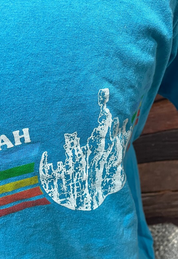 Bryce Canyon Utah Vintage 1980s Vacation Tshirt /… - image 4