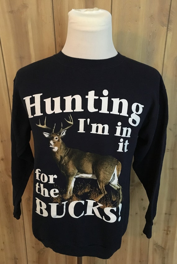 Vintage Hunting I'm in it for the bucks 1980s Anim