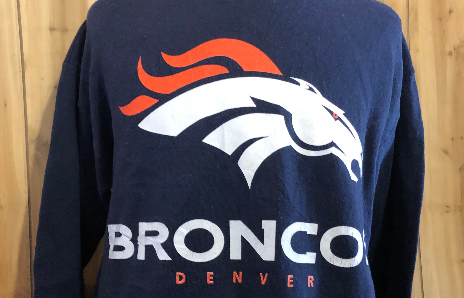 Vintage Denver Broncos 1990s Logo 7 NFL Football Sports Etsy