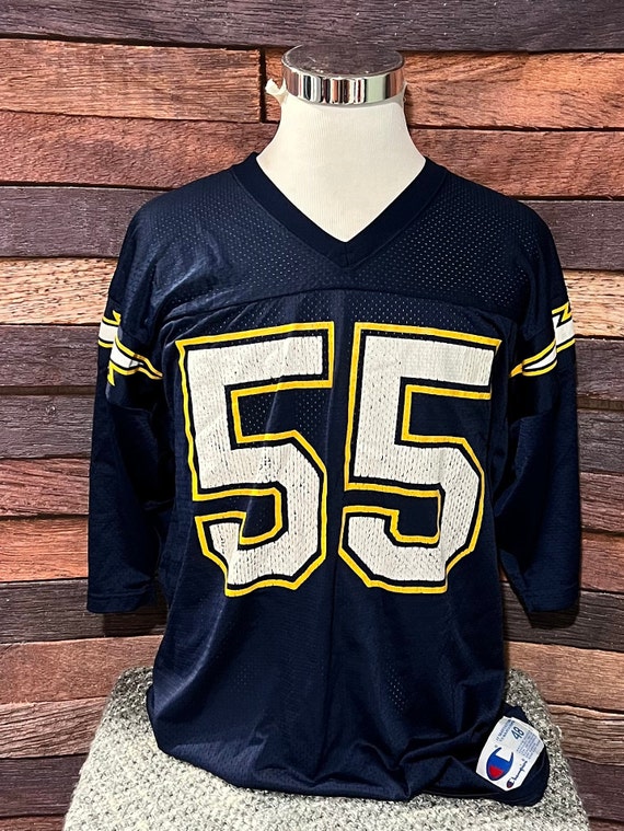 Vintage 90s San Diego Chargers Junior Seau 55 blank NFL jersey (L