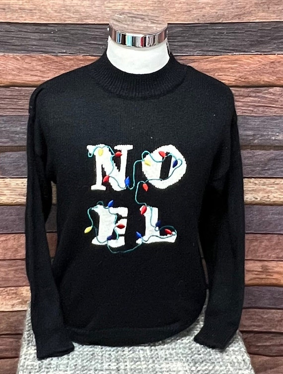 Vintage Women's Noel Xmas Ugly Christmas 1980s Swe