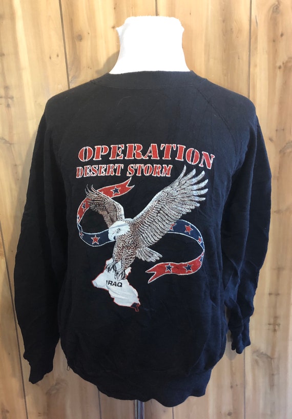 Vintage Operation Desert Storm Bald Eagle 1990s Bl