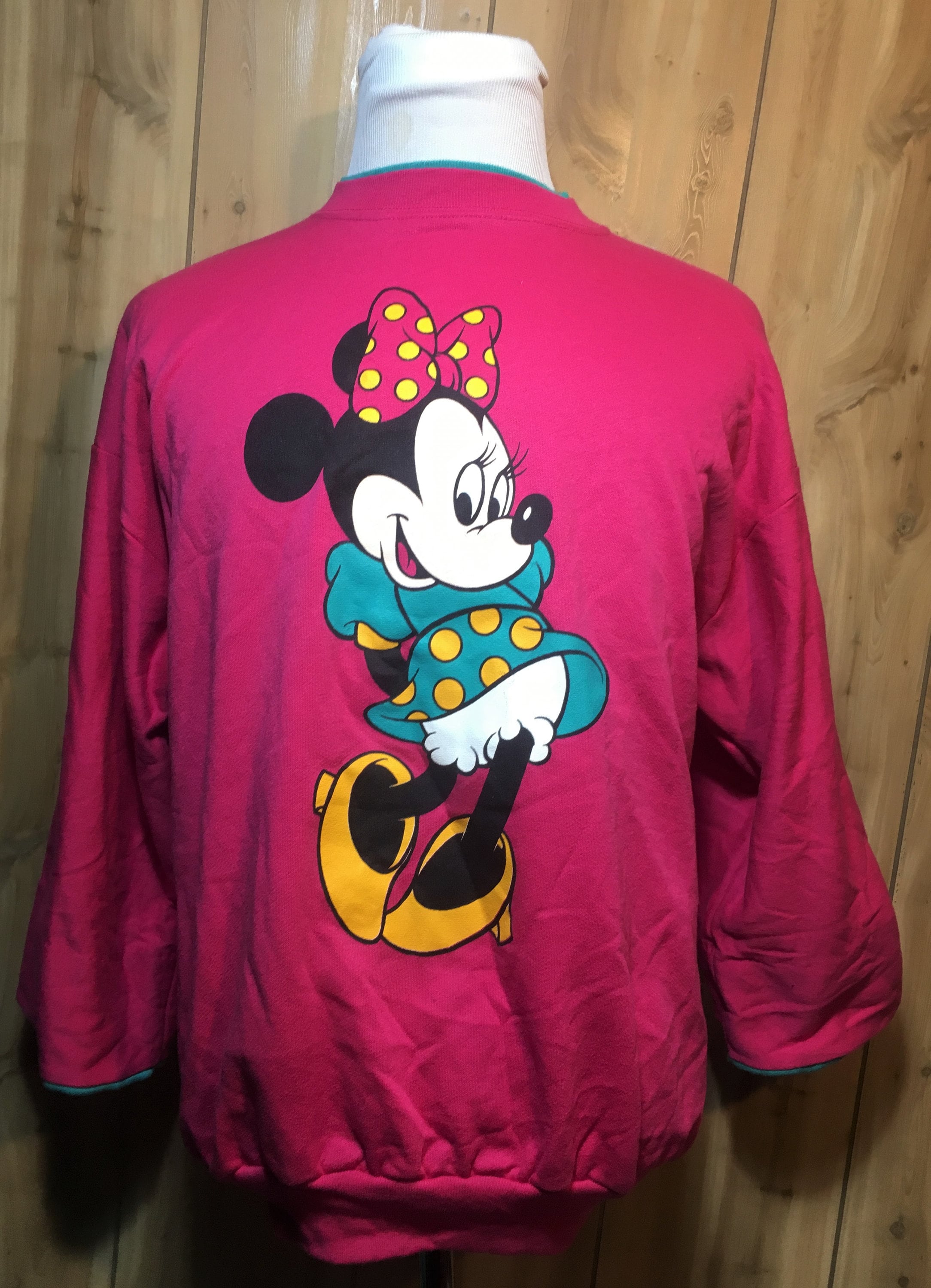 pink disney sweatshirt