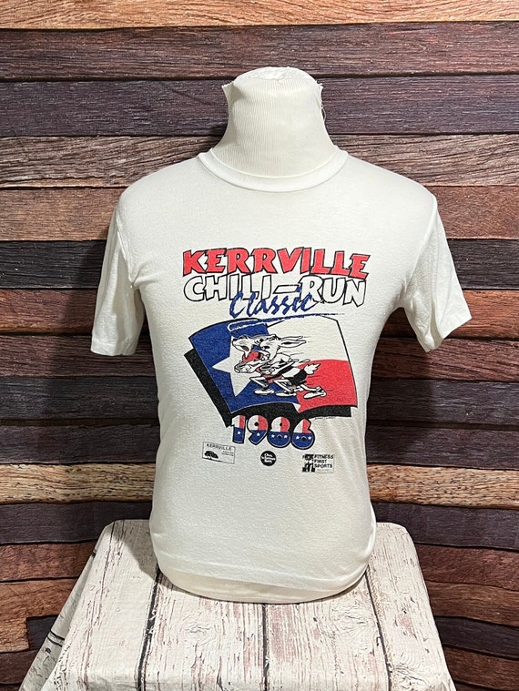 Vintage 1980s Kerrville Chili - Run Texas Classic 