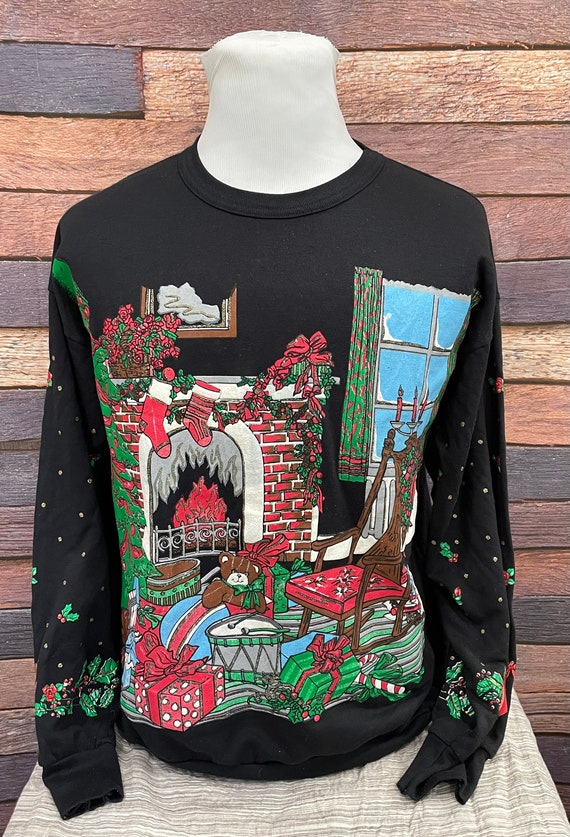 Nutcracker Black Christmas Vintage Sweatshirt - Vi