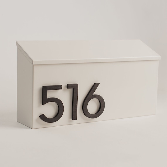 Buzón moderno de paquetes de Stratford: buzón personalizado, números de  casa personalizados, decoración de la casa moderna de mediados de siglo,  buzón de paquetes en la acera -  México