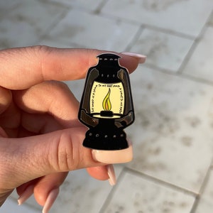 A Lamp Unto My Feet Enamel PIn