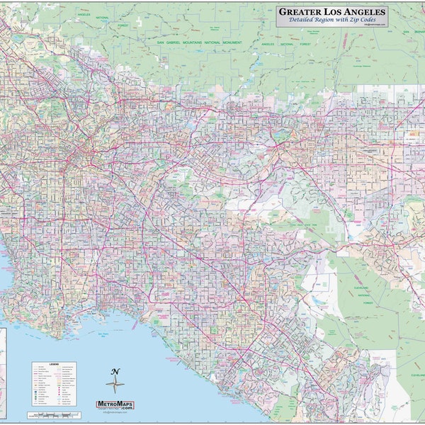 Inland Empire Zip Codes Etsy