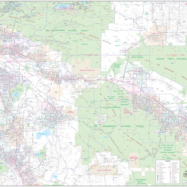 Inland Empire Zip Codes Etsy