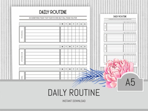 Daily Savings Plan Chart