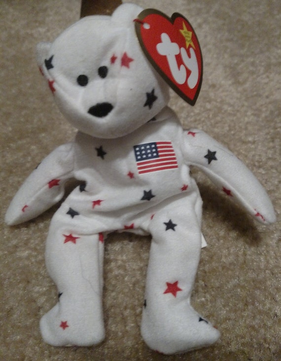 glory the bear beanie baby