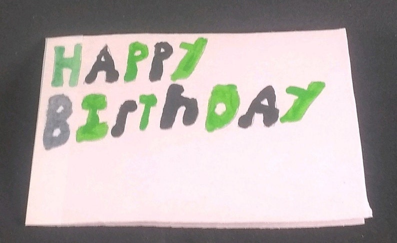 Old Time Regular Sized Birthday Cards