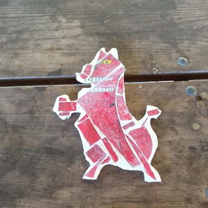 Thin Red Guy Mosaic