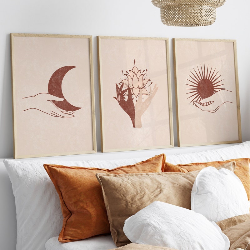 Boho Wall Art - Etsy