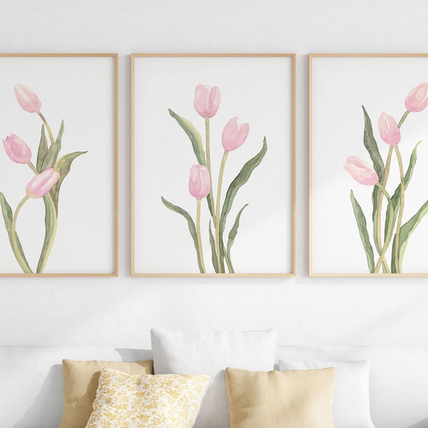 Tulip Wall Art - Etsy