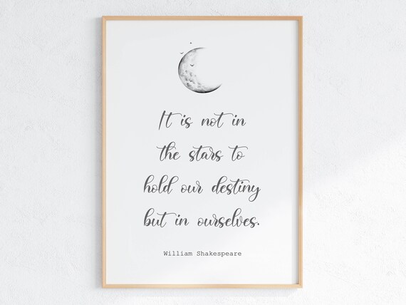 Shakespeare Quote Printable Digital Download Literary - Etsy