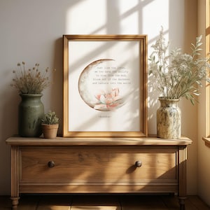 Lotus Flower Quote Wall Art, Just Like the Lotus Poster, Zen Printable ...