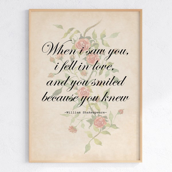 When I First Saw You - Etsy