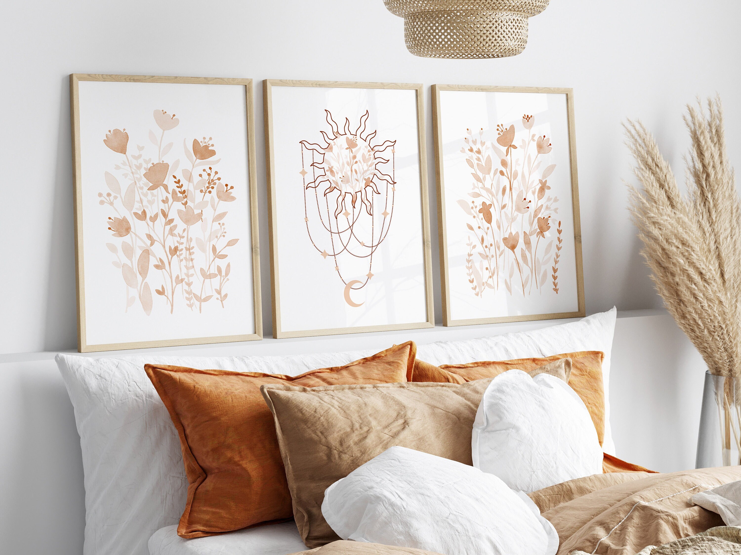 Wall decor boho chic hotsell