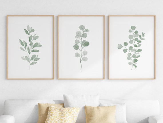 Eucalyptus wall art deals