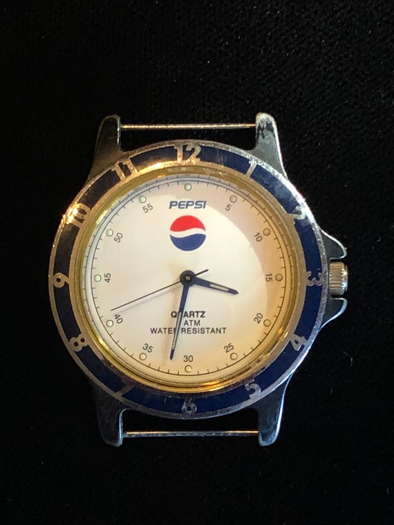 Vintage Pepsi Watch, Runs Accurately (Without Band) View 2