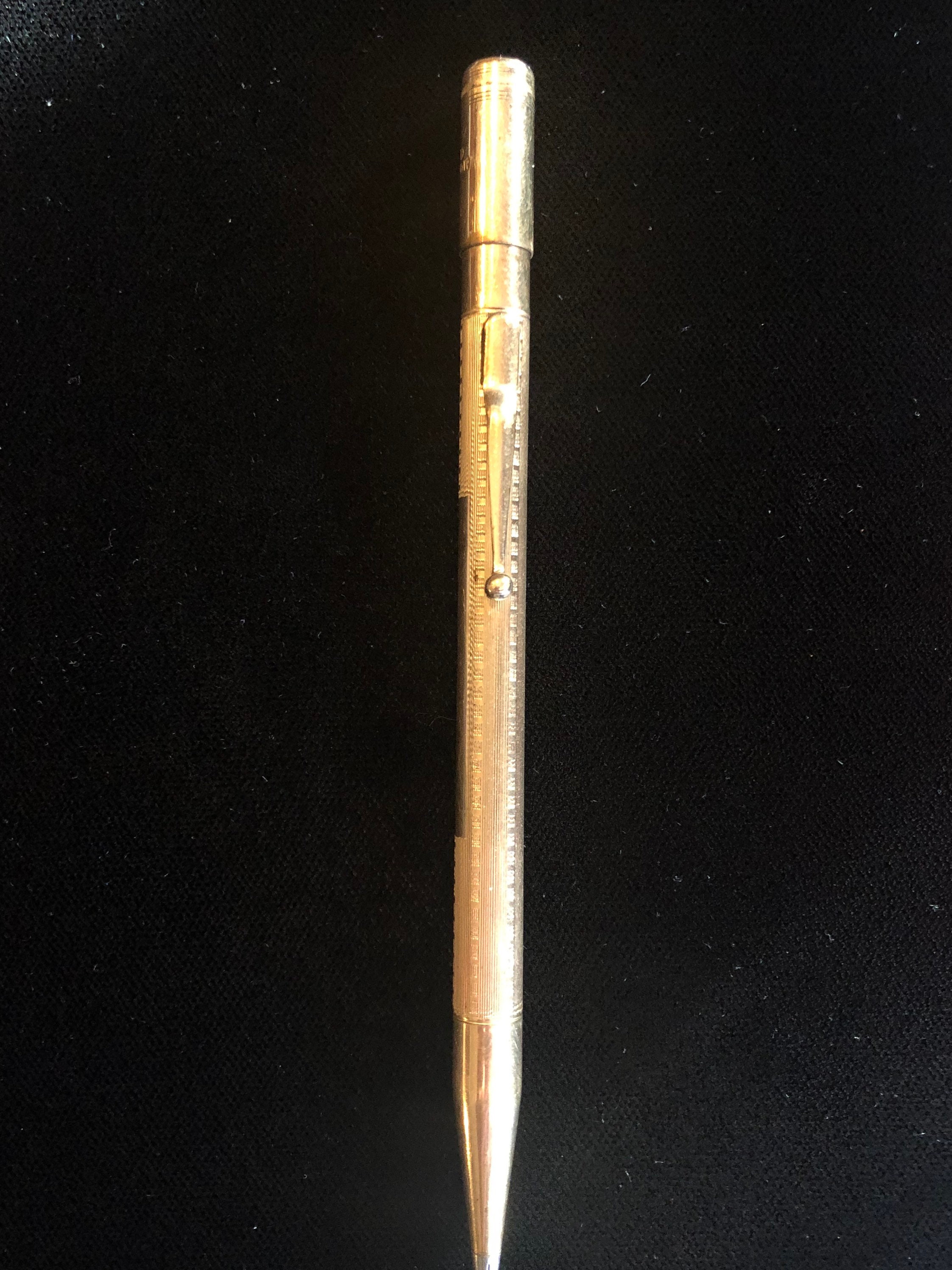 Beautifulgold Filled Art Deco Pencil in Excellent Condition Etsy UK