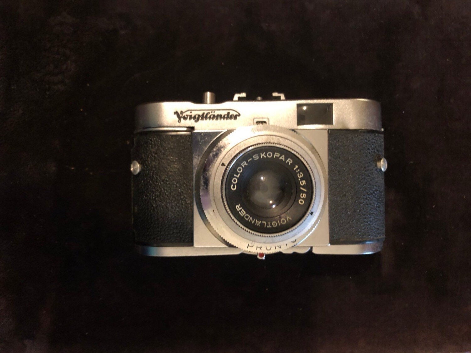 Voigtlander VITO B 1:3.5/50 レザーケース付き Voigtlander VITO B 1:3.5/50 レザーケース付き