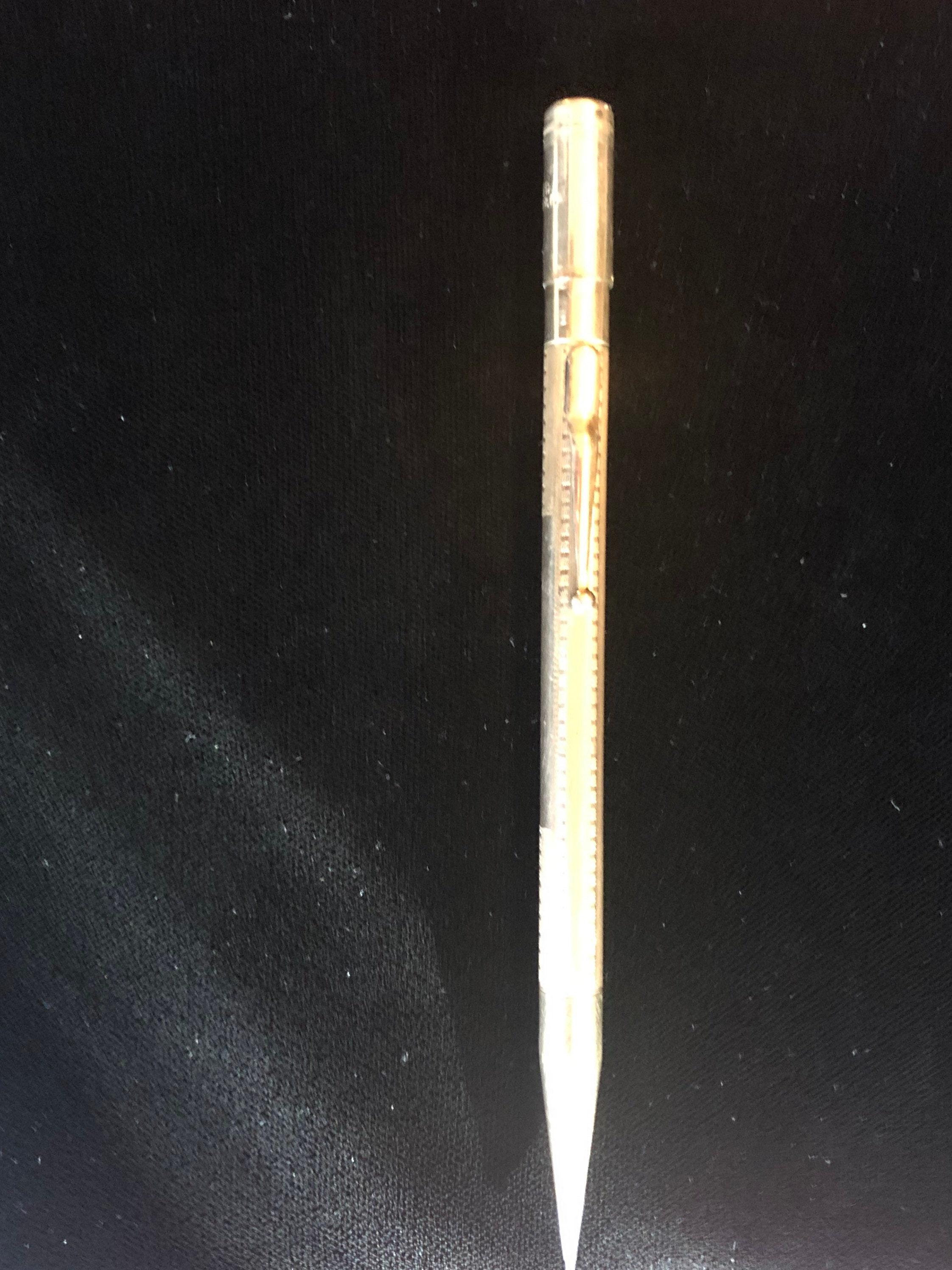 Beautifulgold Filled Art Deco Pencil in Excellent Condition Etsy UK