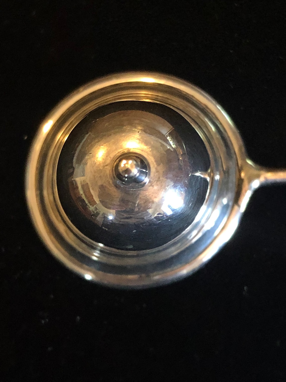 Vintage Sterling Silver Candle Snuffer With Wooden Handle in | Etsy