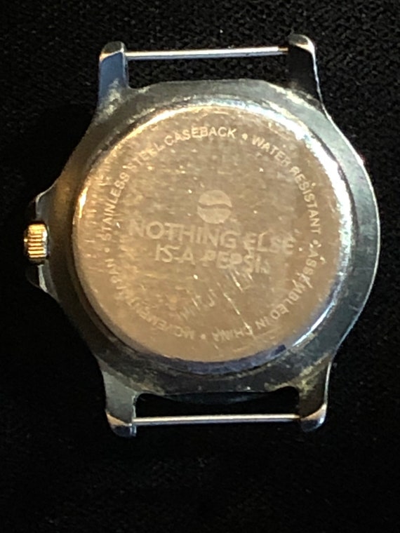 Vintage Pepsi Watch, Runs Accurately (Without Band) View 6